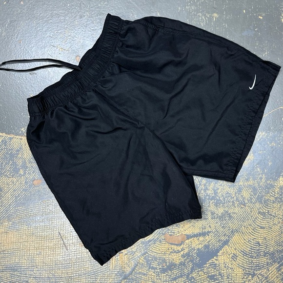 Nike Volley Swim Trunks Sportswear Black Active Nylon - Picture 1 of 11